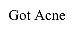 GOT ACNE trademark