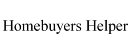 HOMEBUYERS HELPER trademark