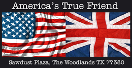 AMERICA'S TRUE FRIEND SAWDUST PLAZA, THE WOODLANDS TX 77380 trademark