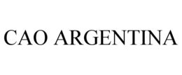 CAO ARGENTINA trademark