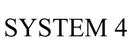 SYSTEM 4 trademark