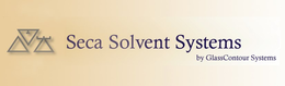 SECA SOLVENT SYSTEMS BY GLASSCONTOUR SYSTEMS trademark