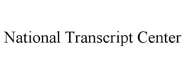 NATIONAL TRANSCRIPT CENTER trademark
