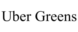 UBER GREENS trademark