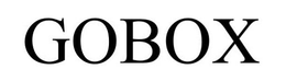 GOBOX trademark
