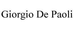 GIORGIO DE PAOLI trademark