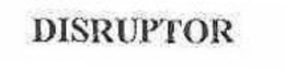 DISRUPTOR trademark