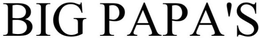 BIG PAPA'S trademark