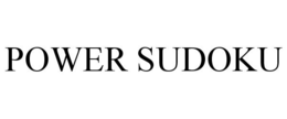POWER SUDOKU trademark