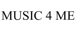 MUSIC 4 ME trademark