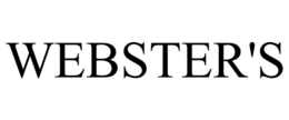 WEBSTER'S trademark