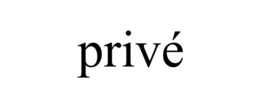 PRIVÉ trademark