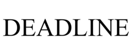 DEADLINE trademark