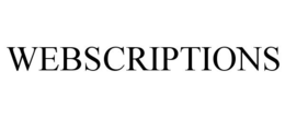 WEBSCRIPTIONS trademark