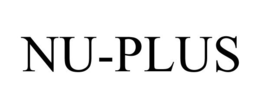 NU-PLUS trademark