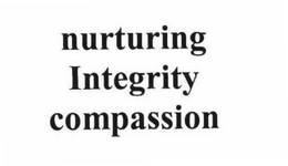 NURTURING INTEGRITY COMPASSION trademark