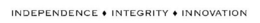INDEPENDENCE INTEGRITY INNOVATION trademark