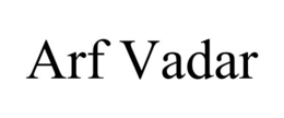 ARF VADAR trademark