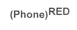 (PHONE) RED trademark