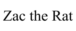 ZAC THE RAT trademark