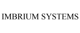 IMBRIUM SYSTEMS trademark