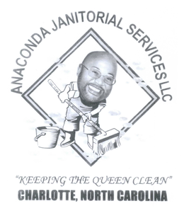 ANACONDA JANITORIAL SERVICES LLC "KEEPING THE QUEEN CLEAN" CHARLOTTE, NORTH CAROLINA ONE TEAM ONE MISSION ONE GOAL trademark