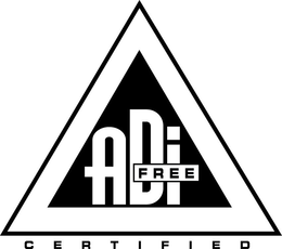 ADI FREE CERTIFIED trademark