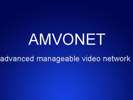 AMVONET ADVANCED MANAGEABLE VIDEO NETWORK trademark