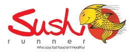 SUSHI RUNNER WHO SAYS FAST FOOD ISN'T HEALTHY! trademark