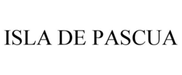 ISLA DE PASCUA trademark