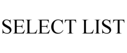 SELECT LIST trademark