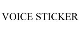 VOICE STICKER trademark