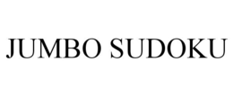 JUMBO SUDOKU trademark