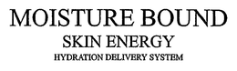 MOISTURE BOUND SKIN ENERGY HYDRATION DELIVERY SYSTEM trademark