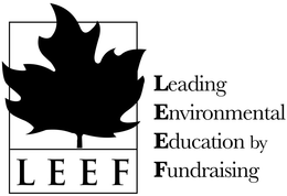 LEEF LEADING ENVIRONMENTAL EDUCATION BY FUNDRAISING trademark