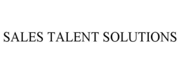SALES TALENT SOLUTIONS trademark