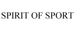 SPIRIT OF SPORT trademark