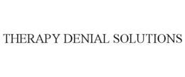 THERAPY DENIAL SOLUTIONS trademark