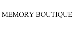 MEMORY BOUTIQUE trademark
