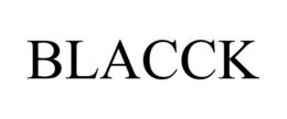 BLACCK trademark