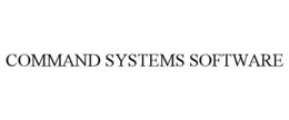 COMMAND SYSTEMS SOFTWARE trademark