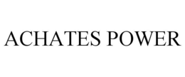 ACHATES POWER trademark