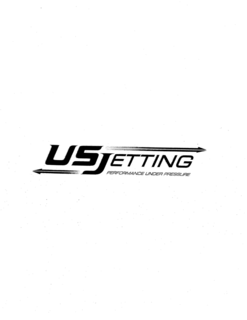 US JETTING PERFORMANCE UNDER PRESSURE trademark