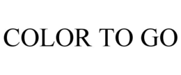 COLOR TO GO trademark