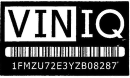 VIN IQ 1FMZU72E3YZB08287 trademark