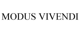 MODUS VIVENDI trademark