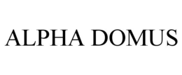 ALPHA DOMUS trademark