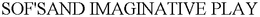 SOF'SAND IMAGINATIVE PLAY trademark