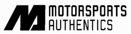 M MOTORSPORTS AUTHENTICS trademark