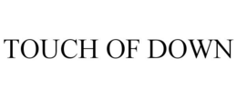 TOUCH OF DOWN trademark